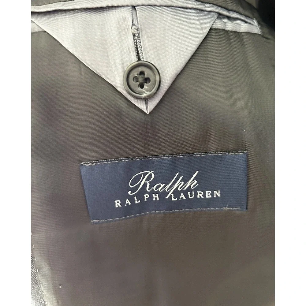 Ralph By Ralph Lauren Wool Blazer Men's Sport Coat Jacket 42S Charcoal